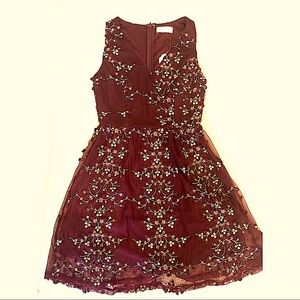 Altar’D State Floral Prom Dress